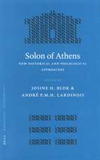 Solon of Athens: New Historical and Philological Approaches