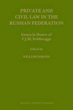 Private and Civil Law in the Russian Federation