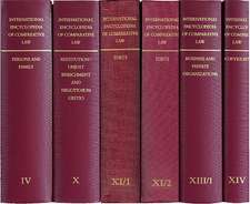 International Encyclopedia of Comparative Law, Volume XIV