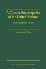 A Concise Encyclopedia of the United Nations