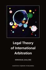 Legal Theory of International Arbitration