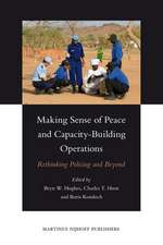 Making Sense of Peace and Capacity-Building Operations: Rethinking Policing and Beyond