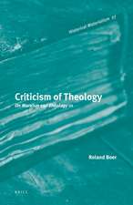 Criticism of Theology: On Marxism and Theology III