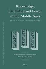 Knowledge, Discipline and Power in the Middle Ages