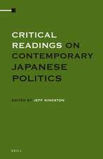 Critical Readings on Contemporary Japanese Politics (4 Vols. SET)