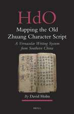 Mapping the Old Zhuang Character Script: A Vernacular Writing System from Southern China