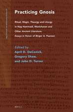 Practicing Gnosis: Ritual, Magic, Theurgy and Liturgy in Nag Hammadi, Manichaean and Other Ancient Literature. Essays in Honor of Birger A. Pearson