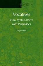 Vocatives: How Syntax meets with Pragmatics