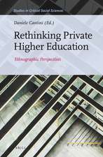 Rethinking Private Higher Education: Ethnographic Perspectives from the Middle East and Beyond