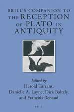 Brill’s Companion to the Reception of Plato in Antiquity