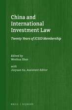 China and International Investment Law: Twenty Years of ICSID Membership