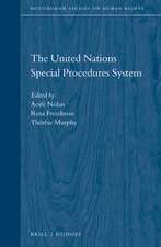 The United Nations Special Procedures System