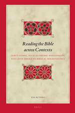 Reading the Bible across Contexts