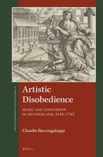 Artistic Disobedience: Music and Confession in Switzerland, 1648–1762