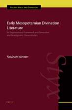 Early Mesopotamian Divination Literature