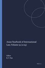 Asian Yearbook of International Law, Volume 19 (2013)