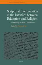 Scriptural Interpretation at the Interface between Education and Religion: In Memory of Hans Conzelmann