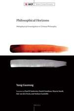 Philosophical Horizons: Metaphysical Investigation in Chinese Philosophy