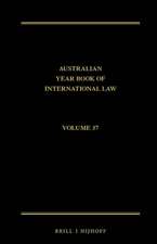 The Australian Year Book of International Law: Volume 37 (2019)