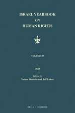 Israel Yearbook on Human Rights, Volume 50 (2020)