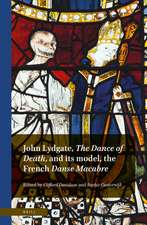 John Lydgate, <i>The Dance of Death</i>, and its model, the French <i>Danse Macabre</i>