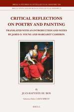 Critical Reflections on Poetry and Painting (2 vols.)