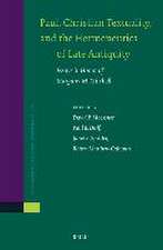 Paul, Christian Textuality, and the Hermeneutics of Late Antiquity: Essays in Honor of Margaret M. Mitchell