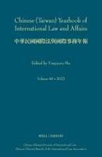 Chinese (Taiwan) Yearbook of International Law and Affairs, Volume 40, 2022