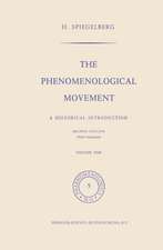 The Phenomenological Movement