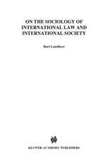 On Sociology of International Law and International Society