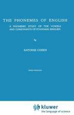 The Phonemes of English: A Phonemic Study of the Vowels and Consonants of Standard English