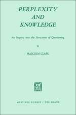 Perplexity and Knowledge