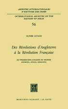 Des révolutions d'Angleterre à la Révolution française: Le tyrannicide et `Killing No Murder' (Cromwell, Athalie, Bonaparte)