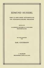 Ideen zu Einer Reinen Phänomenologie und Phänomenologischen Philosophie