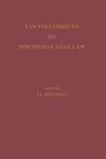 Van Vollenhoven on Indonesian Adat Law