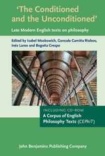 'The Conditioned and the Unconditioned': A Corpus of English Philosophy Texts (