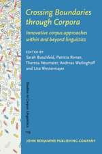 Crossing Boundaries through Corpora