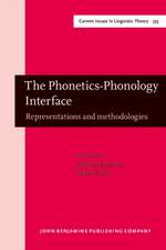 Phonetics-Phonology Interface