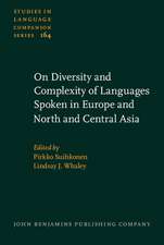 On Diversity and Complexity of Languages Spoken in Europe and North and Central Asia