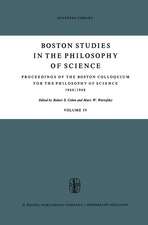 Proceedings of the Boston Colloquium for the Philosophy of Science 1966/1968