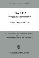 Proceedings of the 1972 Biennial Meeting of the Philosophy of Science Association