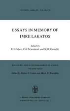 Essays in Memory of Imre Lakatos