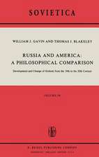 Russia and America: A Philosophical Comparison: Development and Change of Outlook from the 19th to the 20th Century