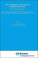 Polynomial and Spline Approximation: Theory and Applications