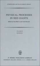 Physical Processes in Red Giants: Proceedings of the Second Workshop, Held at the Ettore Majorana Centre for Scientific Culture, Advanced School of Astronomy, in Erice, Sicily, Italy, September 3–13, 1980