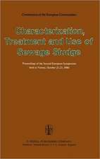 Characterization, Treatment and Use of Sewage Sludge: Proceedings of the Second European Symposium held in Vienna, October 21–23, 1980