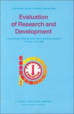 Evaluation of Research and Development