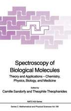 Spectroscopy of Biological Molecules: Theory and Applications — Chemistry, Physics, Biology, and Medicine