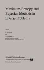 Maximum-Entropy and Bayesian Methods in Inverse Problems