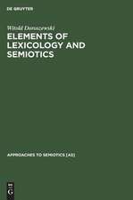 Elements of Lexicology and Semiotics